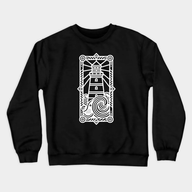 The Lighthouse Crewneck Sweatshirt by WildyWear